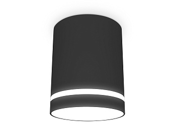 Накладной точечный светильник с акрилом TN3204 SBK черный песок GU5.3 D78*97 Ambrella Light