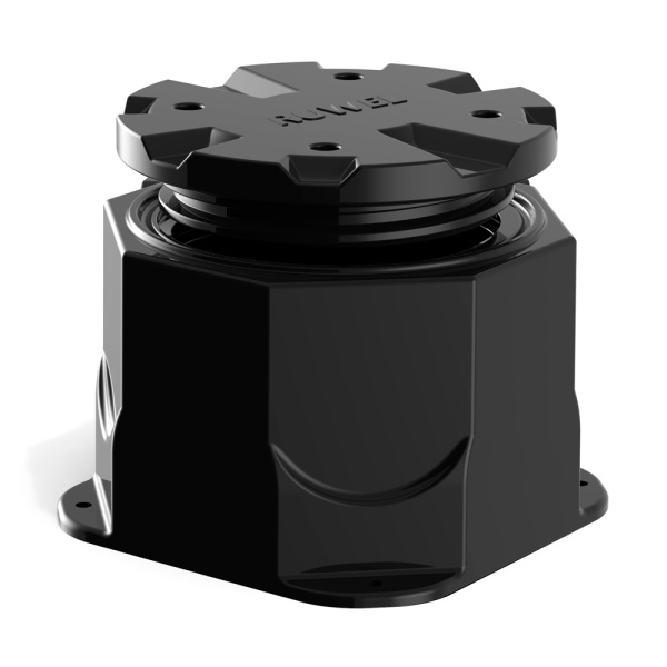 Пластиковый колодец КС Микро H290 (H=290 мм, d=378 мм, Dкр=355 мм) Промрукав