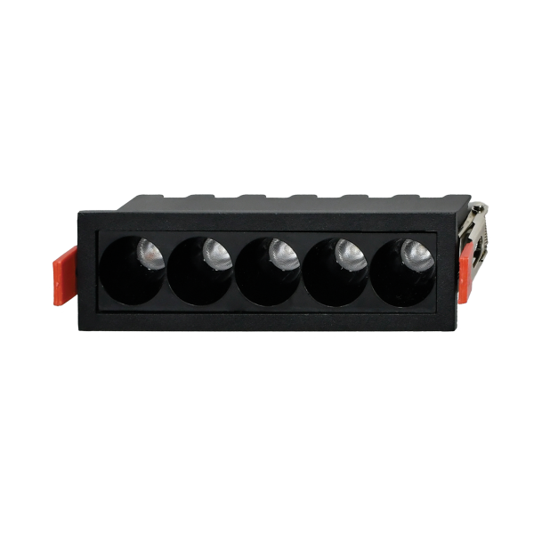 Светильник встраиваемый Artin 10W(800 Лм) 4200К IP20 черный Ritter