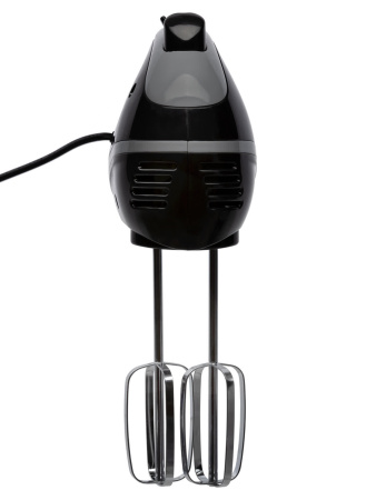 Миксер ручной «Зевс 2», 300 Вт, 5 скоростей, режим «Турбо», 2 комплекта насадок, черный, TDM
