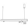 Подвесной светильник 30Вт 4000K Черный IP20 Puntero P068PL-L27B4K Technical
