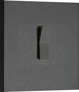 Donel N96 выключателя звонкового типа на 1 тумблер, клавиша Angle, 10AX 250V, Черный, серия DT