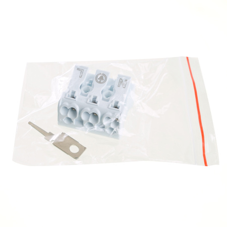 Клемма монтажная с/з STEKKER, LD294-5103, для подключения фазных проводников 3 полюса, 3 контактные группы (3 ввода, 3 вывода на полюс)