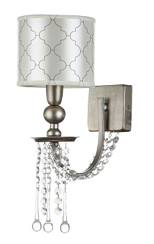 Бра 1*E14 40Вт Серебро Антик IP20 Bience H018-WL-01-NG Maytoni