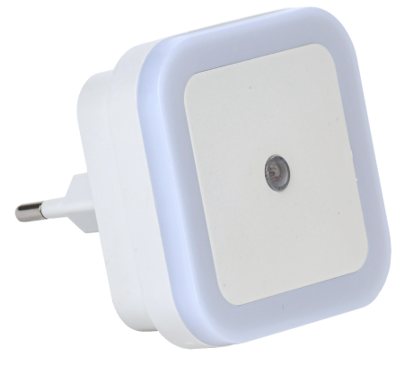 LIGHTING Светильник-ночник светодиодный 018 квадрат с датчиком освещенности 220В IEK