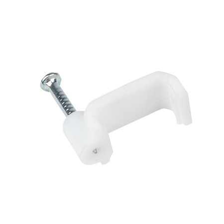 Скоба крепежная квадратная (плоская) (14мм) (50шт) PROxima EKF