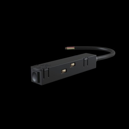 Ввод питания для магнитного шинопровода Пластик Черный TRA004B-22B Technical