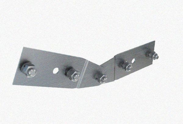 Соединитель шарнирный СШ.ЛМх80 УТ1,5, оцинкованный лист, S1,5