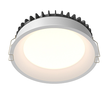 Встраиваемый светильник LED 24Вт Белый IP44 Downlight DL055-24W3-4-6K-W Technical Maytoni