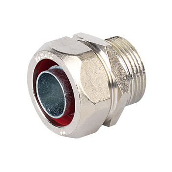 Муфта металлорукав-коробка DN 15, М16х1,5 наружная резьба DKC