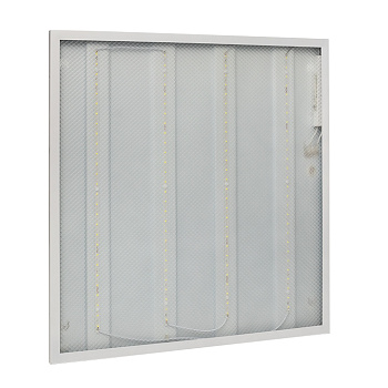 Светильник светодиодный ДУО-4102-Z 36Вт 6500К призма 595х595 Basic EKF