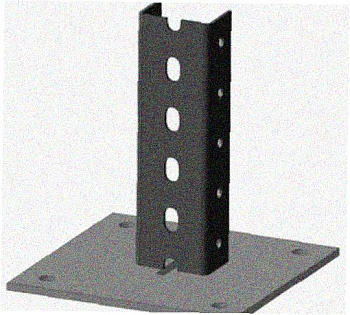 Стойка напольная (потолочная) СНП2200 УХЛ1,горячее цинкование, S2,5