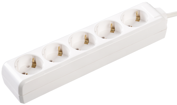 Удлинитель У05 5 мест 2P+PE/5м 3х1мм2 16А/250В IEK