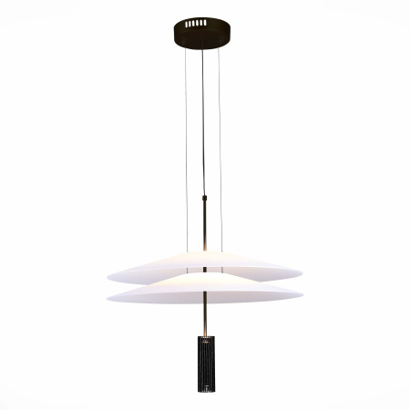 Люстра подвесная Черный/Белый LED 1*10Вт 3000К SL6101.403.01 ST LUCE