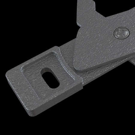 Фиксатор для накладного монтажа Алюминий Черный TRA004HS-21S Technical