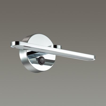 Подсветка для картин с выкл.LED 10W 4000К 895Лм IP44 220V AKARI хром LUMION