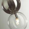 Подвес G9 1*40W TWIXY хром/дымчатый/стекло ODEON LIGHT