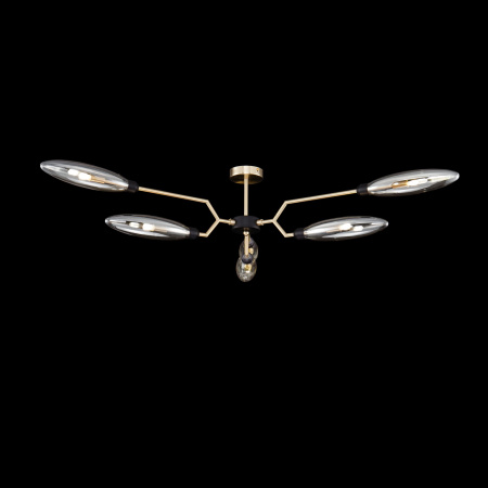 Потолочный светильник 6*G9 28Вт Матовое Золото IP20 Ventura MOD012CL-06G Maytoni