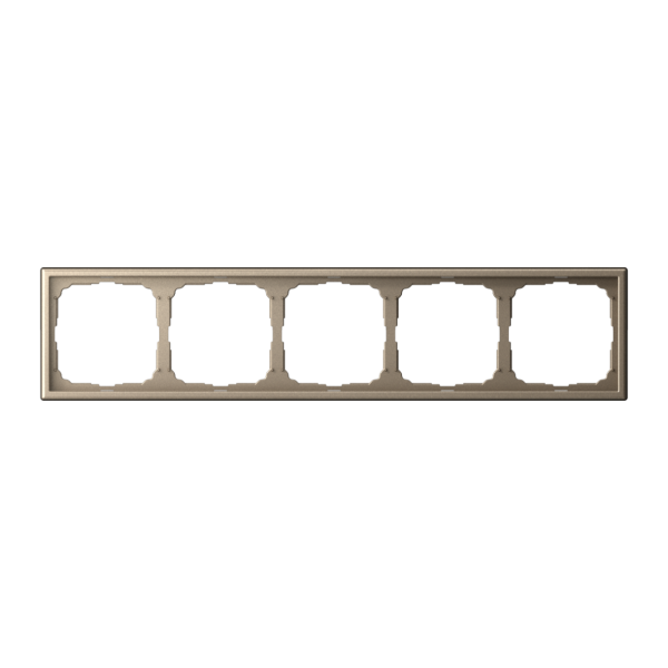 ARTGALLERY 5-постовая РАМКА, универсальная, ШАМПАНЬ Systeme Electric ARTGALLERY 5-постовая РАМКА, универсальная, ШАМПАНЬ Systeme Electric