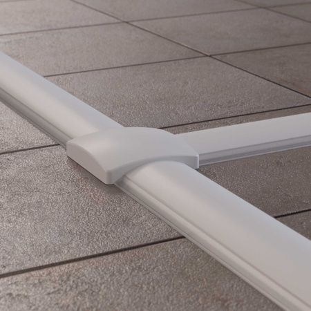 Напольный канал 75х17 мм CSP-F, белый DKC