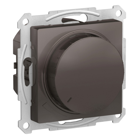 ATLASDESIGN Механизм светорегулятора СУ (диммер) повор-нажим, LED, RC, 315Вт мокко IP20 Schneider Electric