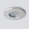 Влагозащищенный точечный светильник GU10 серебряный IP44 (a053359) Elektrostandard