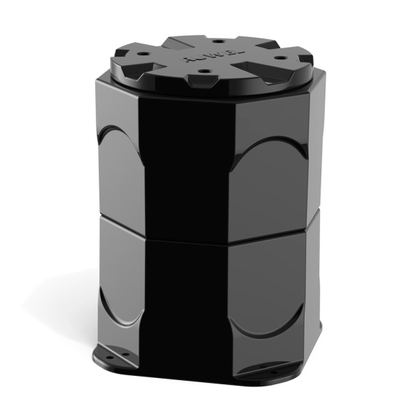 Пластиковый колодец КС Микро H540 (H=540 мм, d=378 мм, Dкр=355 мм) Промрукав