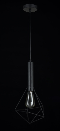 Подвесной светильник 1*E27 60Вт Черный IP20 Spider T021-01-B Maytoni