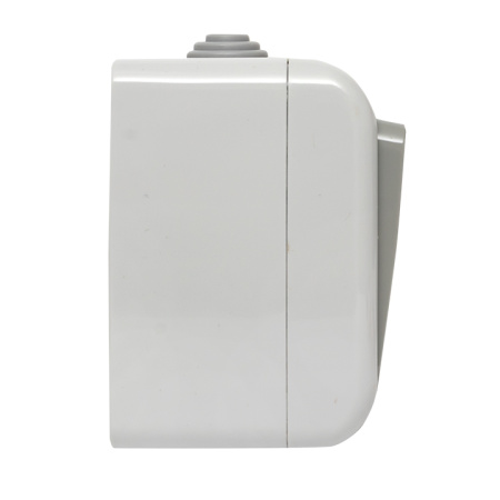 Мурманск Выключатель 1 -клавишный с индикатором 10А IP54 серый EKF