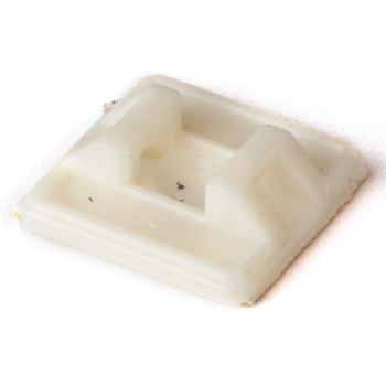 Монтажная база самоклеящаяся, белая, 27х27 DKC