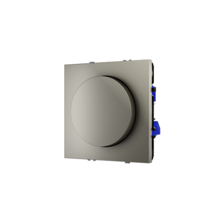 Светорегулятор встраиваемый Voltum S70 поворотно-нажимной 600 Вт, (шелк)