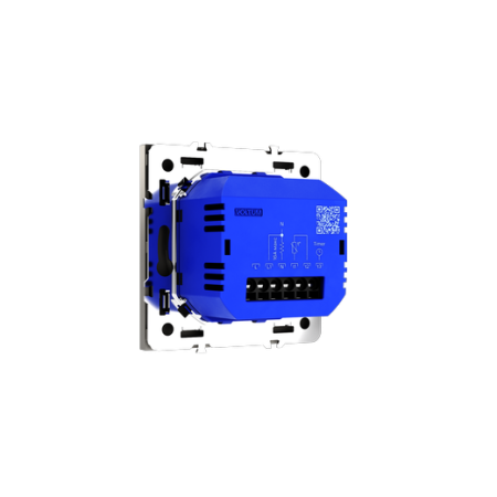 Терморегулятор электронный Voltum S70 с индикацией и датчиком, для теплого пола, (кашемир)