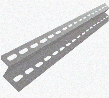 Профиль зетовый перфорированный К238 УТ1,5 горячее цинкование S2,5