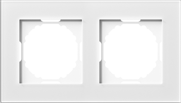 Donel A07 Natural Белое стекло рамка 2-я, серия DB