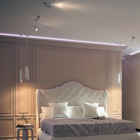 Св-к накл.,провод 2м IP20 GU10 50W 220V MAIS белый NOVOTECH