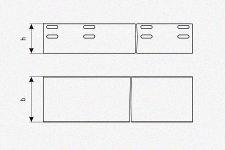 Лоток глухой ЛМГ 50х50х3000 УТ1,5, горячее цинкование, S1,0