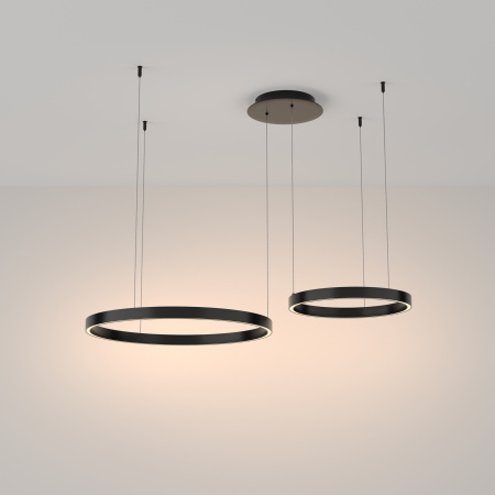 Подвесной светильник LED 61Вт Черный IP20 Rim MOD058PL-L55B3K Maytoni