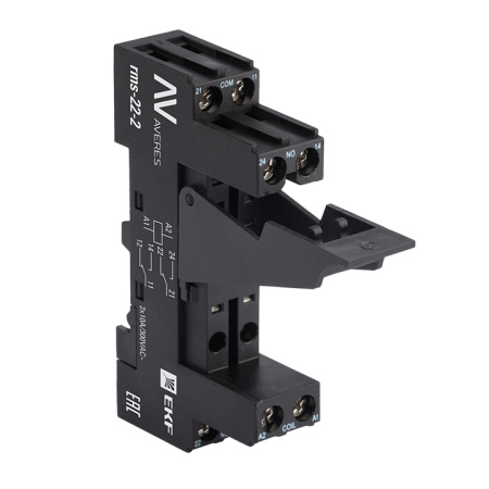 Разъем для реле РM slim 22/2 AVERES EKF