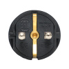 Вилка угловая каучуковая 230В 2P+PE 16A IP44 PRO EKF