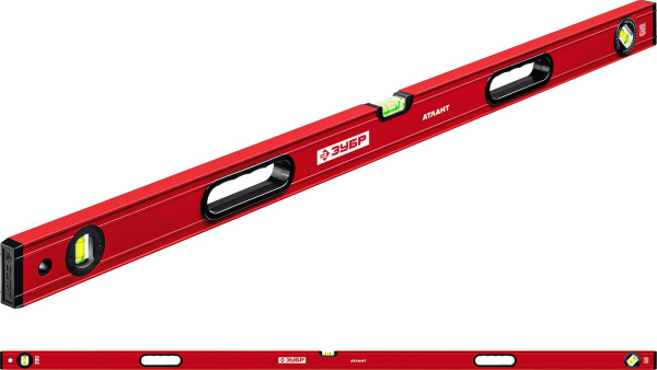 АТЛАНТ 2000 мм, уровень с мощным профилем ЗУБР