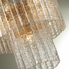 Люстра E14 9*40W MERKALE матов.золотой/прозрачный/стекло/ ODEON LIGHT