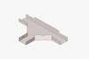 Лоток тройниковый замковый перфорированный ОТЗ 250х65 УТ1,5, оцинкованный лист, S1,5