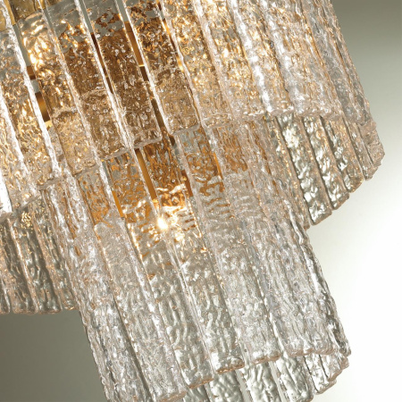 Люстра E14 9*40W MERKALE матов.золотой/прозрачный/стекло/ ODEON LIGHT