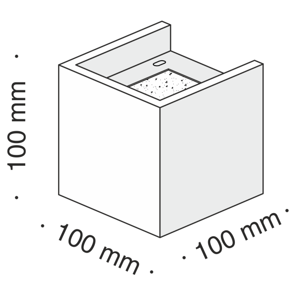 Бра 6Вт 3000K Белый IP20 Parma C155-WL-02-3W-W Technical