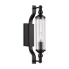 Настенный светильн.E14 1*40W IP44 TOLERO черный/прозрачный/стекло ODEON LIGHT