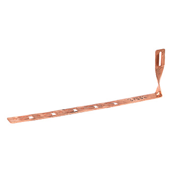 Держатель под черепицу L=330мм с крючком скрученный Cu PROxima EKF