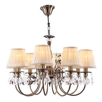 Люстра 8*E14 40Вт Бронза IP20 Latona RC301-PL-08-R Maytoni