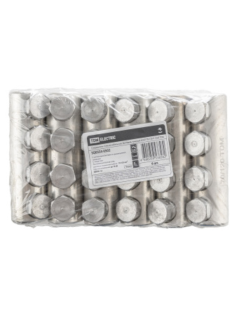 Соединитель (гильза) кабельный, болтовой, луженый 4СБЛ-70/120-Р-10кВ TDM