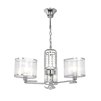 Люстра 3*E14 40Вт Хром IP20 Elin FR5016PL-03CH Freya