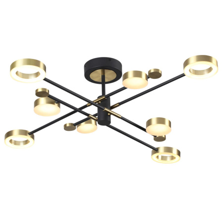 Потолочный св-к IP20 LED 58W 2622Лм DENZEL металл/черный с бронзой ODEON LIGHT